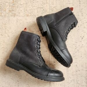 NEW Call It Spring Men's Black Lace Boots